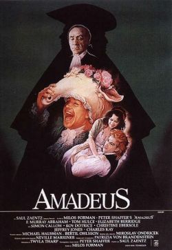 La locandina di "Amadeus"